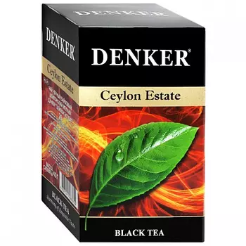 Чай черный Denker Ceylon Estate 20 пакетиков