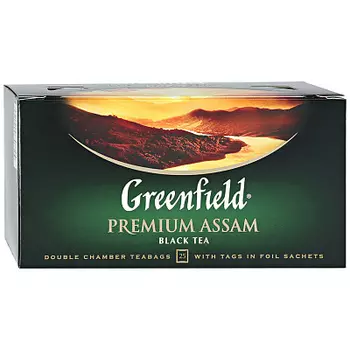 Чай черный Greenfield Premium Assam 25 пакетиков