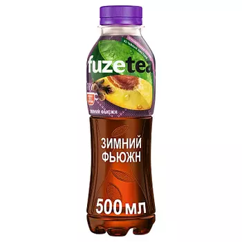 Чай черный холодный Cлива-Гвоздика Fuze Tea