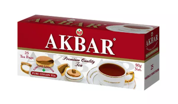 Чай черный Limited Edition 25пак 50г AKBAR