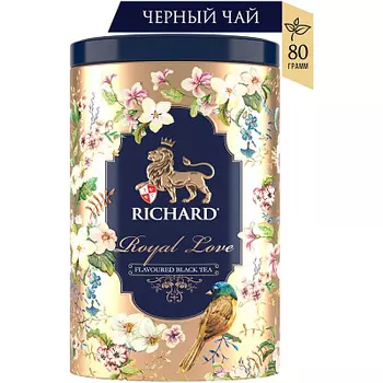 Чай черный Royal Love 80гRichard