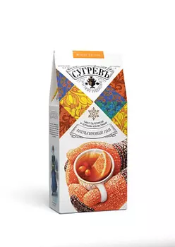 Чай черный с облепихой и апельсином АПЕЛЬСИНОВЫЙ ПАЙ СУГРЕВЪ