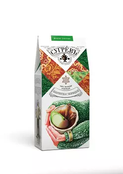 Чай черный с яблоком и корицей ШАРЛОТКА С КОРИЦЕЙ СУГРЕВЪ