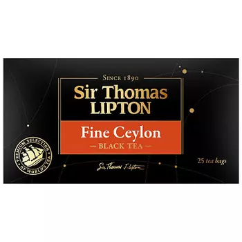 ЧАЙ ЧЕРНЫЙ SIR THOMAS LIPTON FINE CEYLON