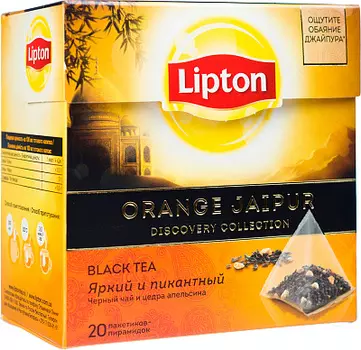 Чай чёрный "Orange Jaipur" Lipton