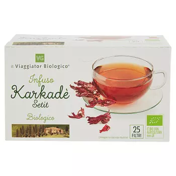 Чай цветочный каркадэ Viaggiator Goloso