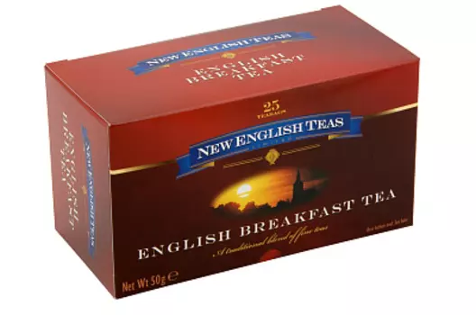 Чай English breakfast tea черный в пакетиках New English tea