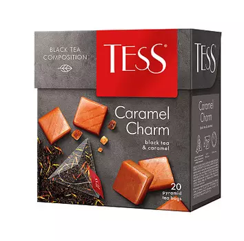 Чай Карамель Шарм 20 пирамидок TESS