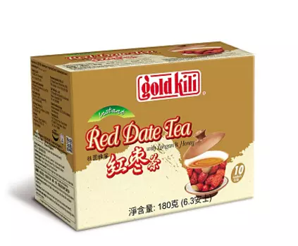 Чай Красный финик унаби с лонганом и медом быстрорастворимый Gold Kili