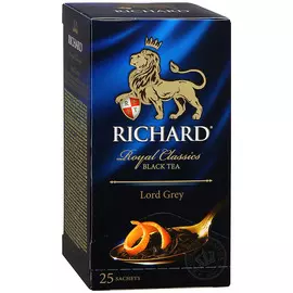 Чай Lord Grey 25 пакетиков Richard