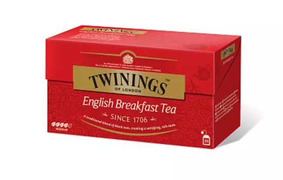Чай пакетированный черный Английский завтрак 50г TWININGS