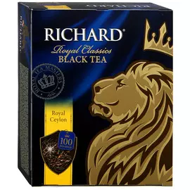 Чай Роял Цейлон 100 пакетиков Richard