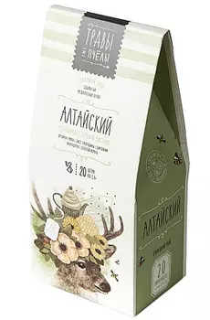 Чай в пирамидках Алтайский Травы И Пчелы