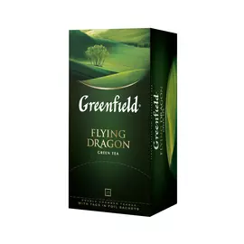 Чай зеленый Флаинг Драгон 25 пакетиков Greenfield