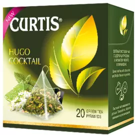 Чай зеленый Hugo Cocktail 20 пакетиков Curtis