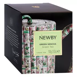 Чай зеленый Зеленая Сенча 25 пакетиков Newby