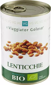Чечевица вареная Il Viaggiator Goloso