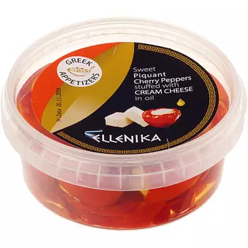 Черри-перчики фаршированные сливочным сыром Ellenika