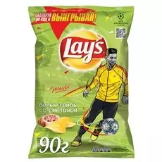 Чипсы Белые Грибы со сметаной Lays