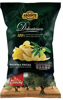 Чипсы картофельные с оливковым маслом Agente