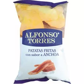 Чипсы картофельные со вкусом анчоусов Alfonso Torres
