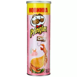 Чипсы картофельные со вкусом краба Pringles