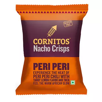 Чипсы кукурузные Начос перец чили Пири-пири Cornitos Nacho Crisps
