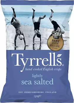 Чипсы слабосоленые Tyrrells