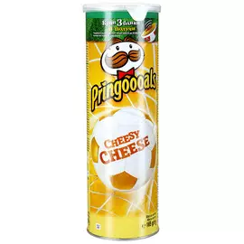 Чипсы со вкусом сыра картофельные 165г Pringles