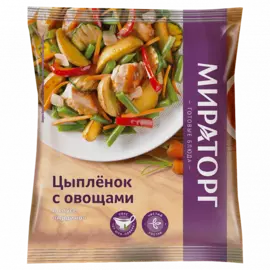 Цыпленок с овощ в соусе Ардино 600 г Мираторг