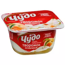 Десерт творожный "Чудо" персик/груша