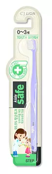 Детская зубная щетка с ионами серебра №1 от 0 до 3лет KIDS SAFELION