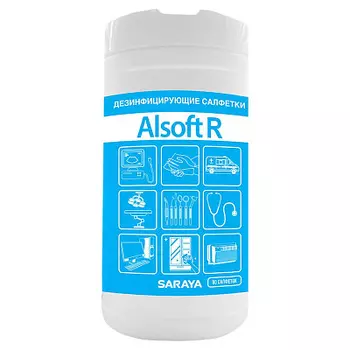 Дезинфицирующие салфетки Alsoft R 80шт