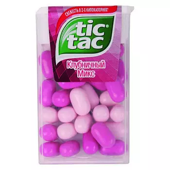 Драже "Tic-Tac" клубника