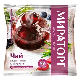 Ежевичный чай с травами