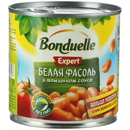 Фасоль белая в томатном соусе Bonduelle