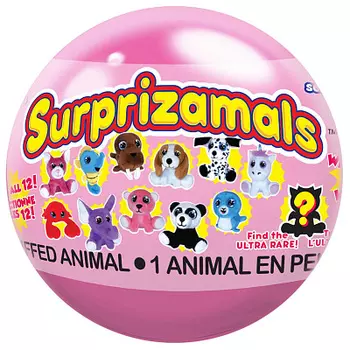 Фигурки плюш. Surprizamals Series 2.3.4 в асс