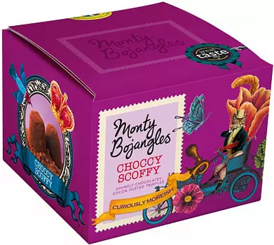Французские трюфели с карамелью и печеньем Monty Bojangles