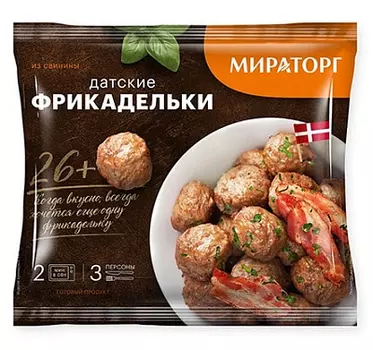 Фрикадельки Датские с/м 500г Мираторг