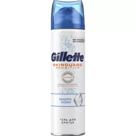 Гель для бритья SKINGUARD Sensitive Алоэ для чувствительной кожи Gillette