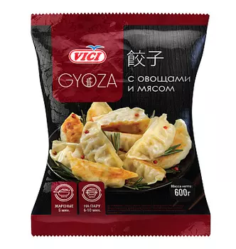 Гиоза с овощами и мясом 600г Vici