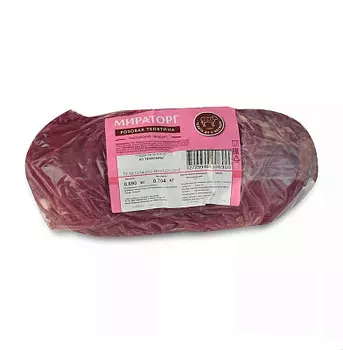 Глазной мускул из телятины охл Розовая телятина Мираторг ~ 1.2 кг