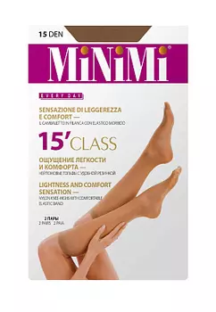 Гольфы жен. Mini Class 15 дэн (2 пары) Daino 0 MINIMI