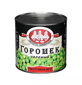 Горошек зеленый отборный Скатерть-Самобранка