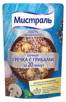 Гречка из печки с грибами Мистраль