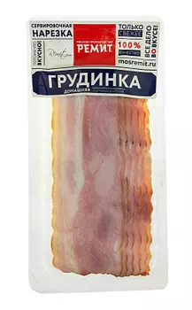 Грудинка Свиная Домашняя нарезка 150г Ремит