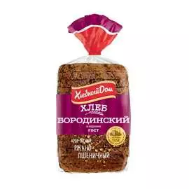 Хлеб Бородинский в нарезке Хлебный дом