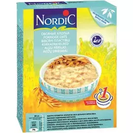 Хлопья овсяные быстрого приготовления NORDIC