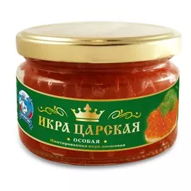 Икра имитированная Царская особая лососевая 220г Европром