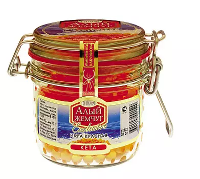 Икра лососевая Алый жемчуг